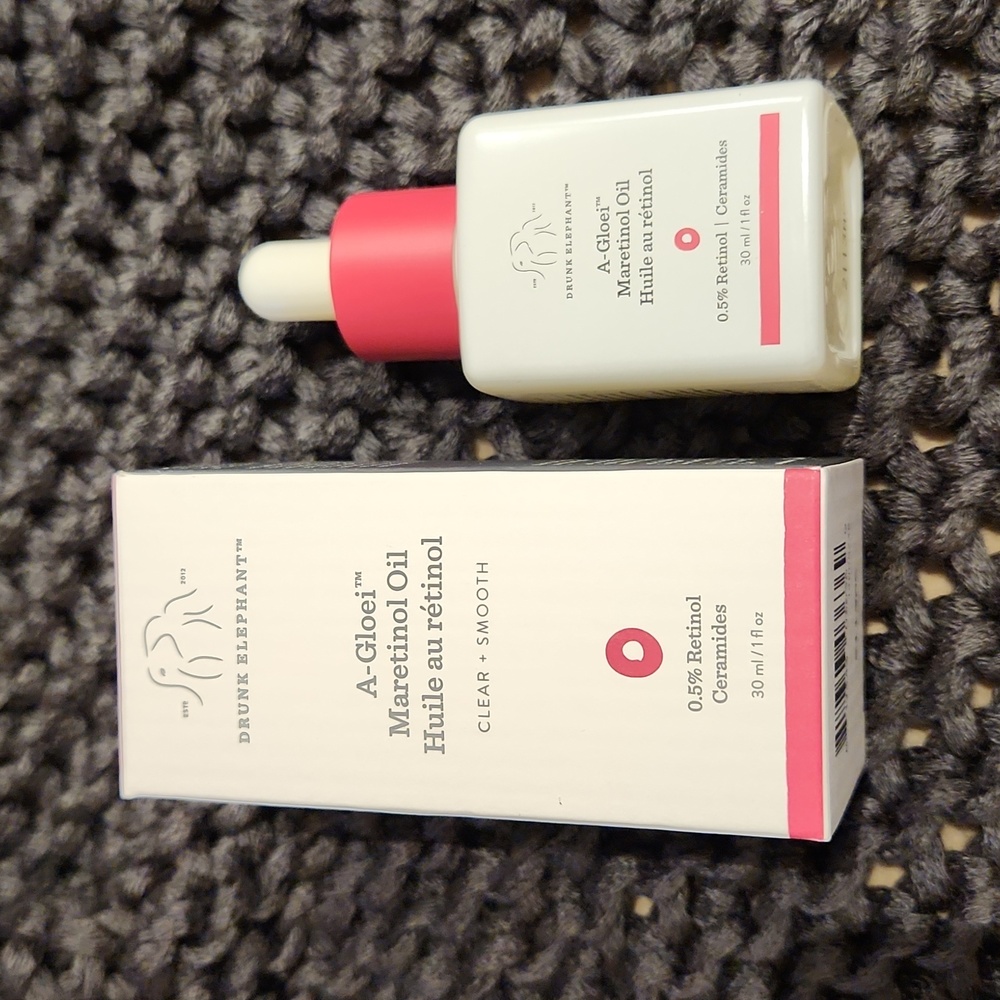 Drunk Elephant A-Gloei Maretinol Oil NWT